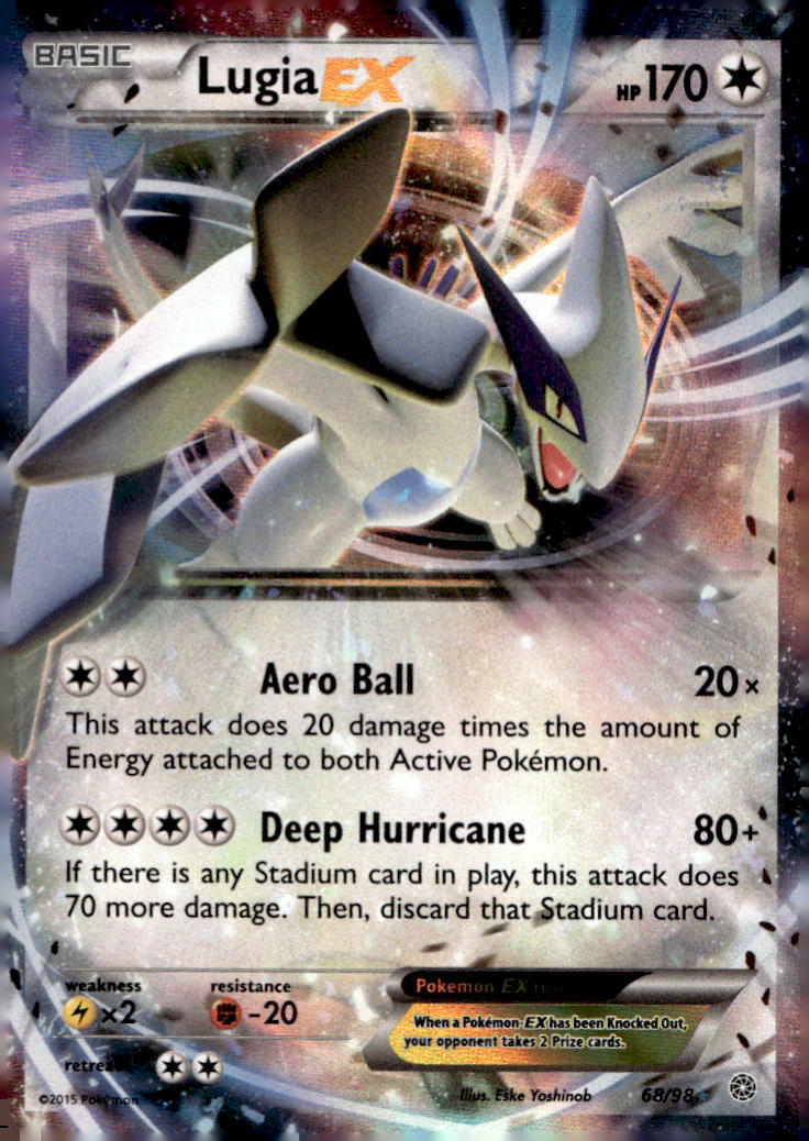 Lugia EX AOR 68/98 LP