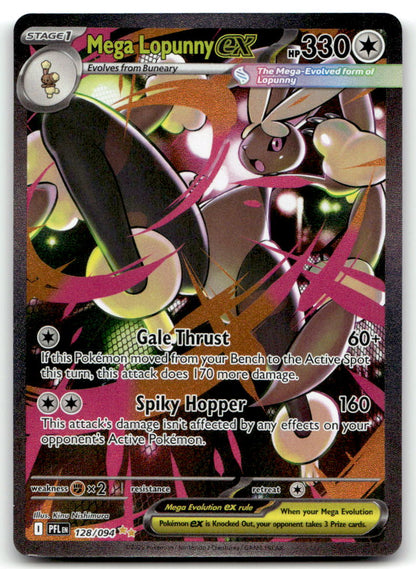 Mega Lopunny ex PFL 128/094 NM
