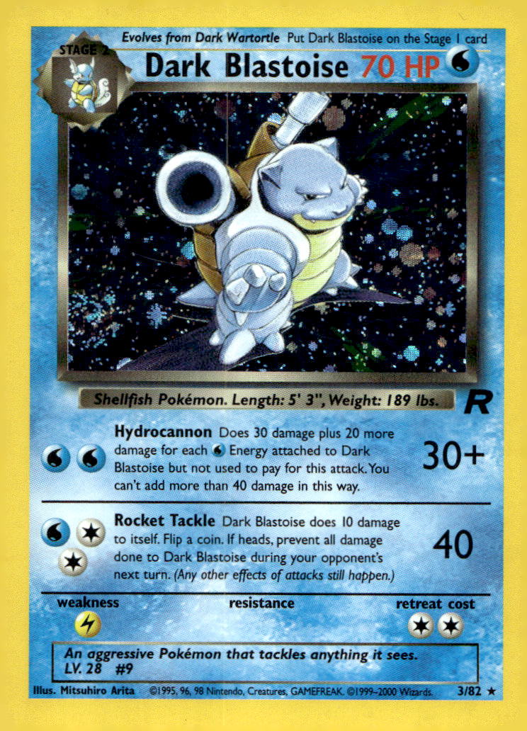 Dark Blastoise (3) TR 03/82 LP
