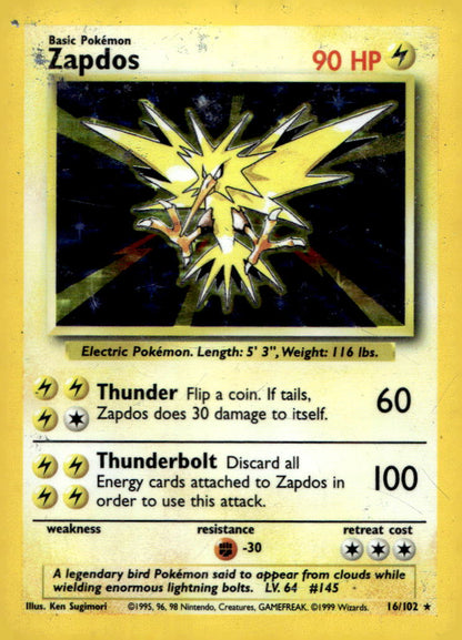 Zapdos BS 016/102 HP