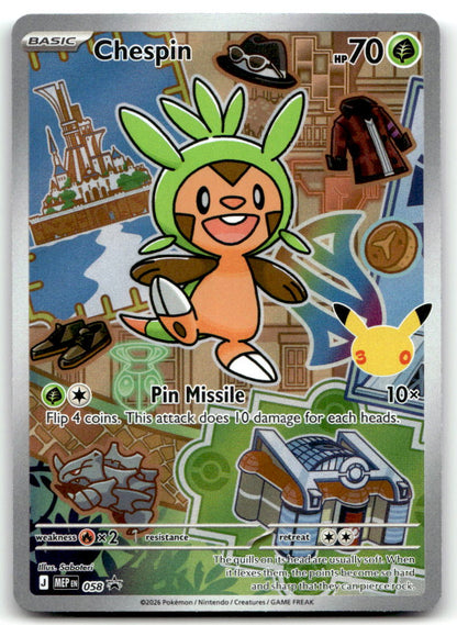 Chespin - XY 058 NM