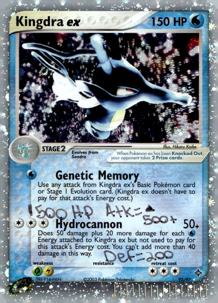 Kingdra ex DR 92/97 DMG