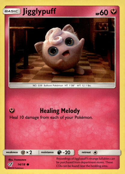 Jigglypuff (Holo Common) DEP 14/18 NM
