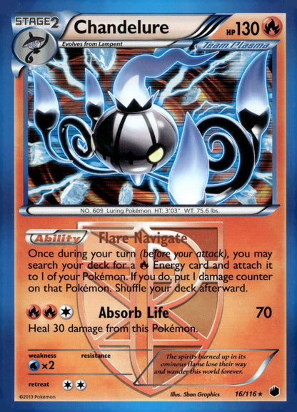 Chandelure (Team Plasma) PLF 16/116 LP
