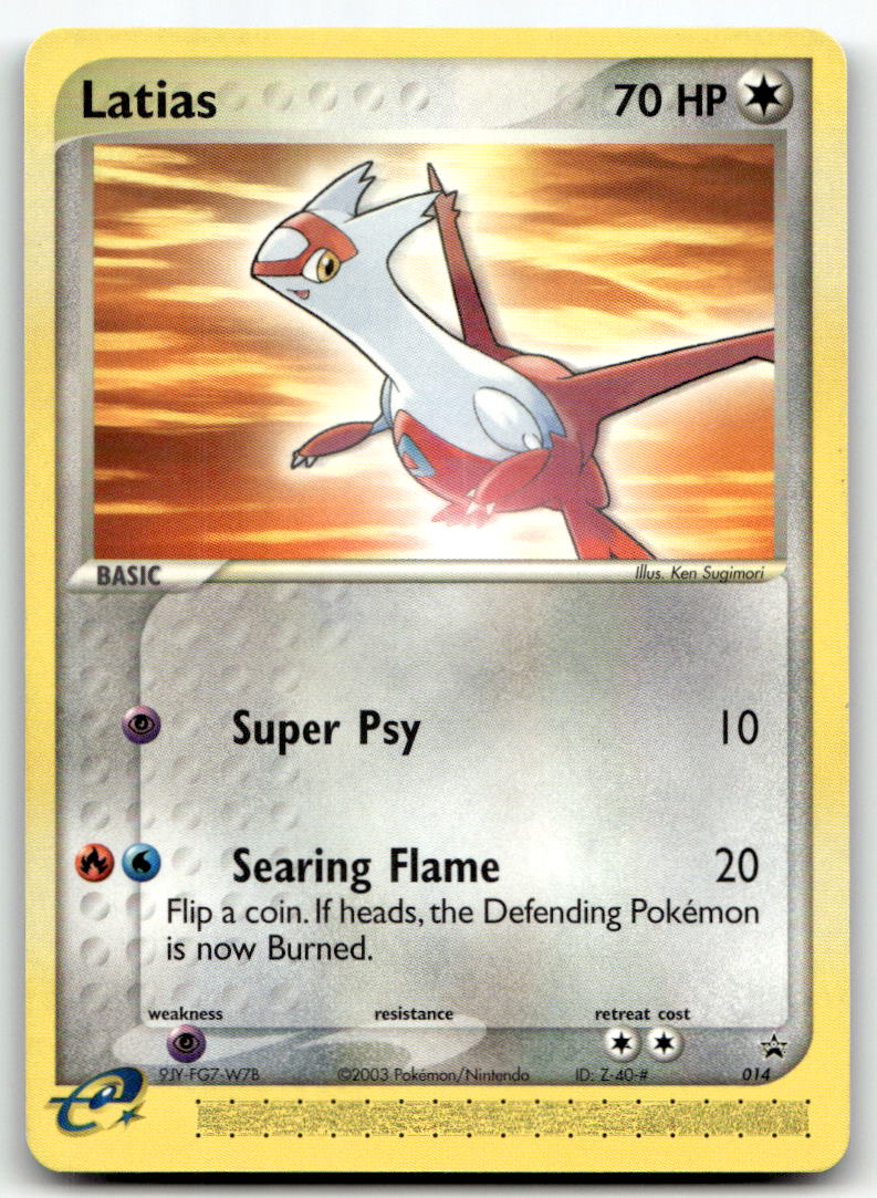 Latias - (Pokemon Heroes: Latios & Latias DVD Release) PR 014 LP