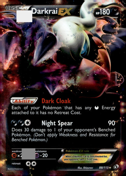 Darkrai EX DEX 63/108 NM