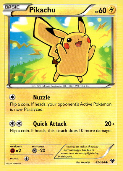 Pikachu XY 42/146 LP