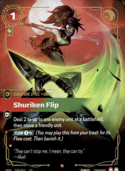 Shuriken Flip VEN 140/166 Epic NM
