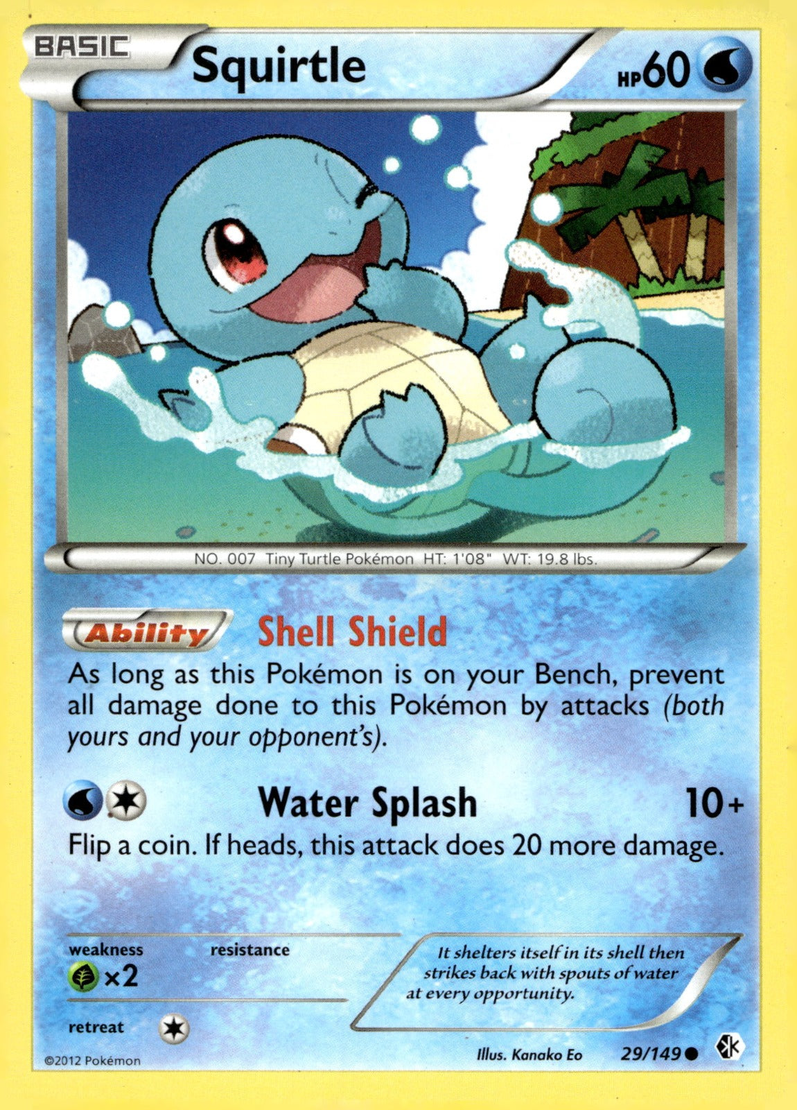Squirtle BCR 29/149 NM