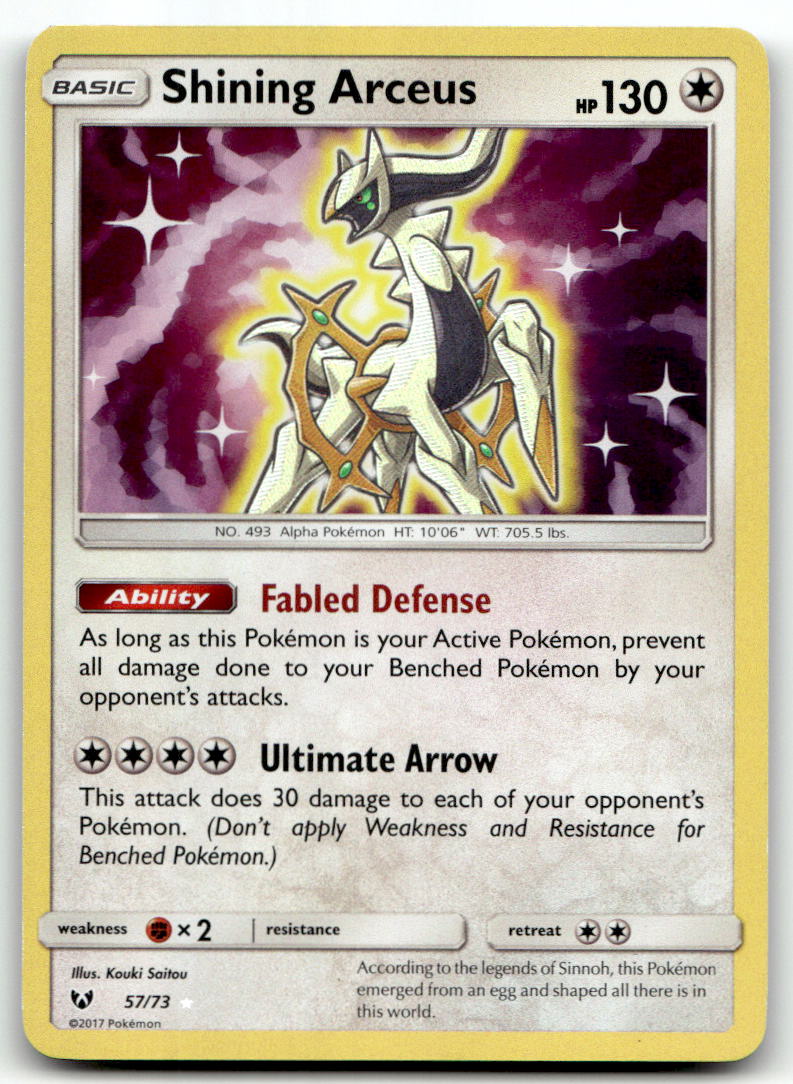 Shining Arceus SHL 57/73 NM