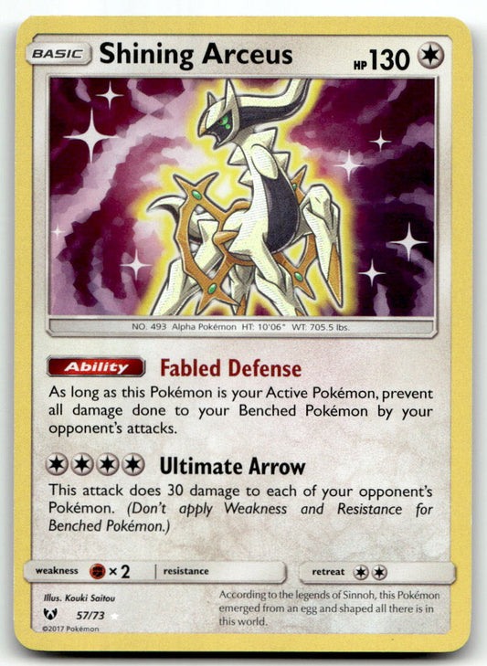Shining Arceus SHL 57/73 NM