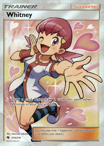 Whitney (Full Art) SM8 214/214 HP