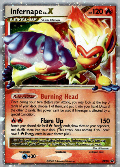 Infernape LV.X PR DP10 HP