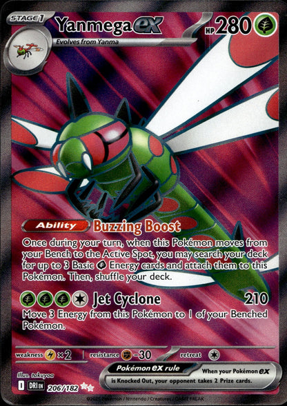 Yanmega ex DRI 206/182 NM