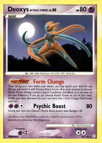 Deoxys Attack Forme LA 24/146 LP
