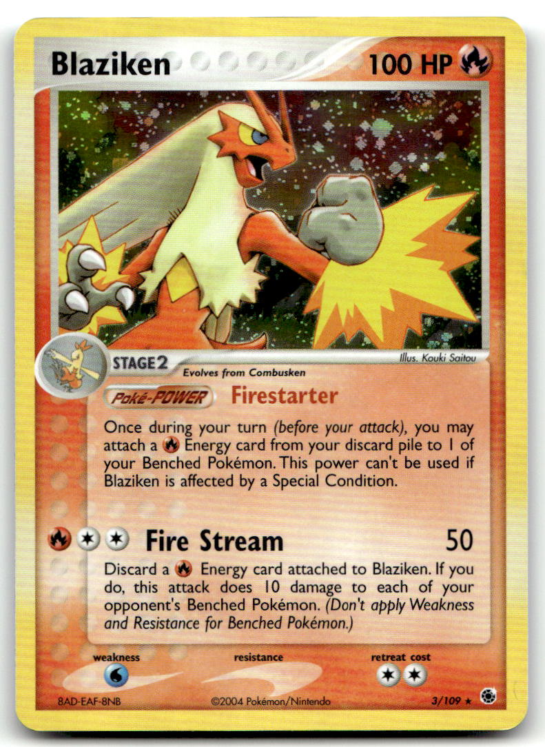 Blaziken RS 3/109 NM