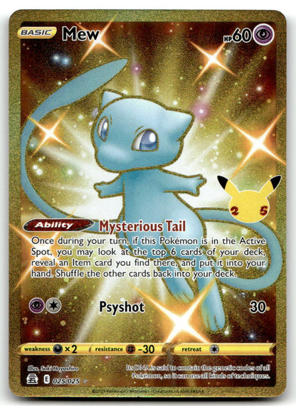 Mew (Secret) CLB 025/025 NM