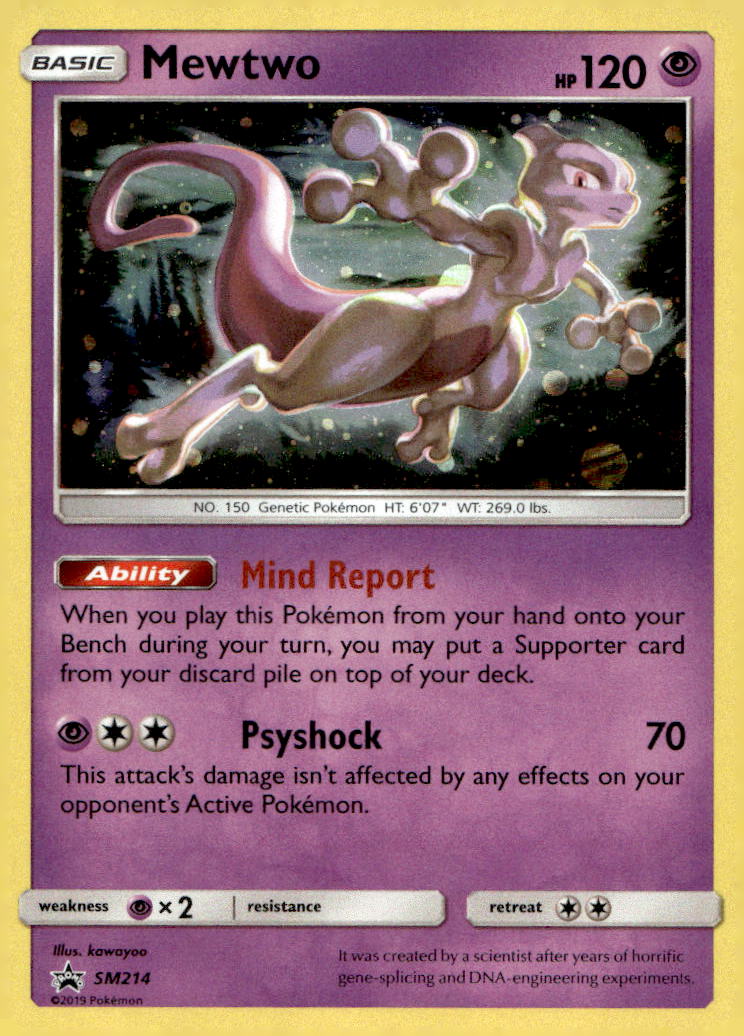 Mewtwo SMP SM214 NM