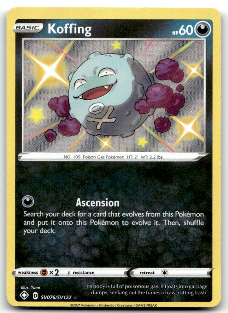 Koffing SHFSV SV076/SV122 NM