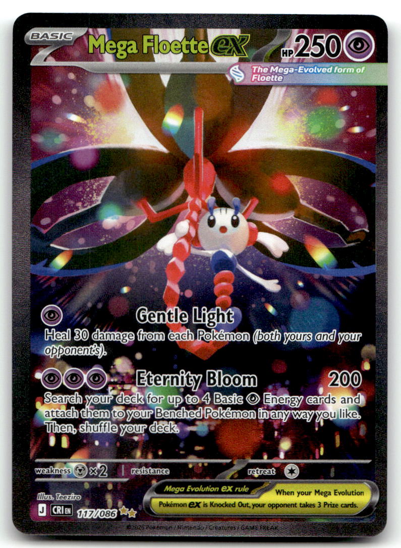 Mega Floette ex CRI 117/086 NM