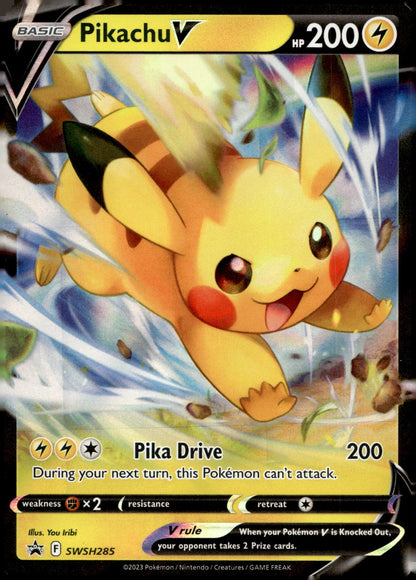 Pikachu V SWSD SWSH285 NM