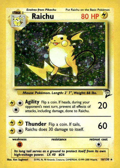 Raichu BS2 016/130 HP