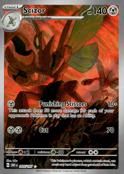 Scizor OBF 205/197 MP