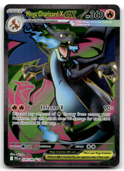 Mega Charizard X ex - PFL 109/094 NM