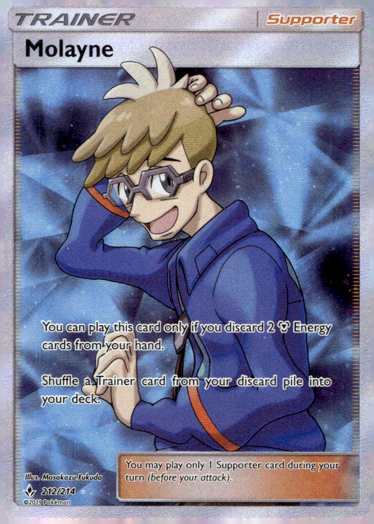 Molayne (Full Art) SM10 212/214 NM