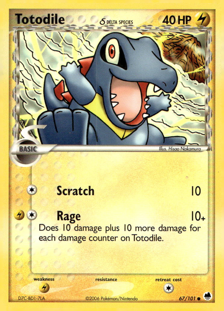 Totodile (Delta Species) DF 67/101 LP