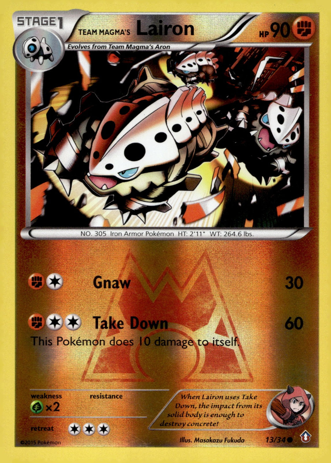 Team Magma's Lairon DCR 13/34 LP