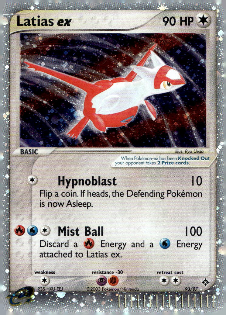 Latias ex DR 93/97 DMG