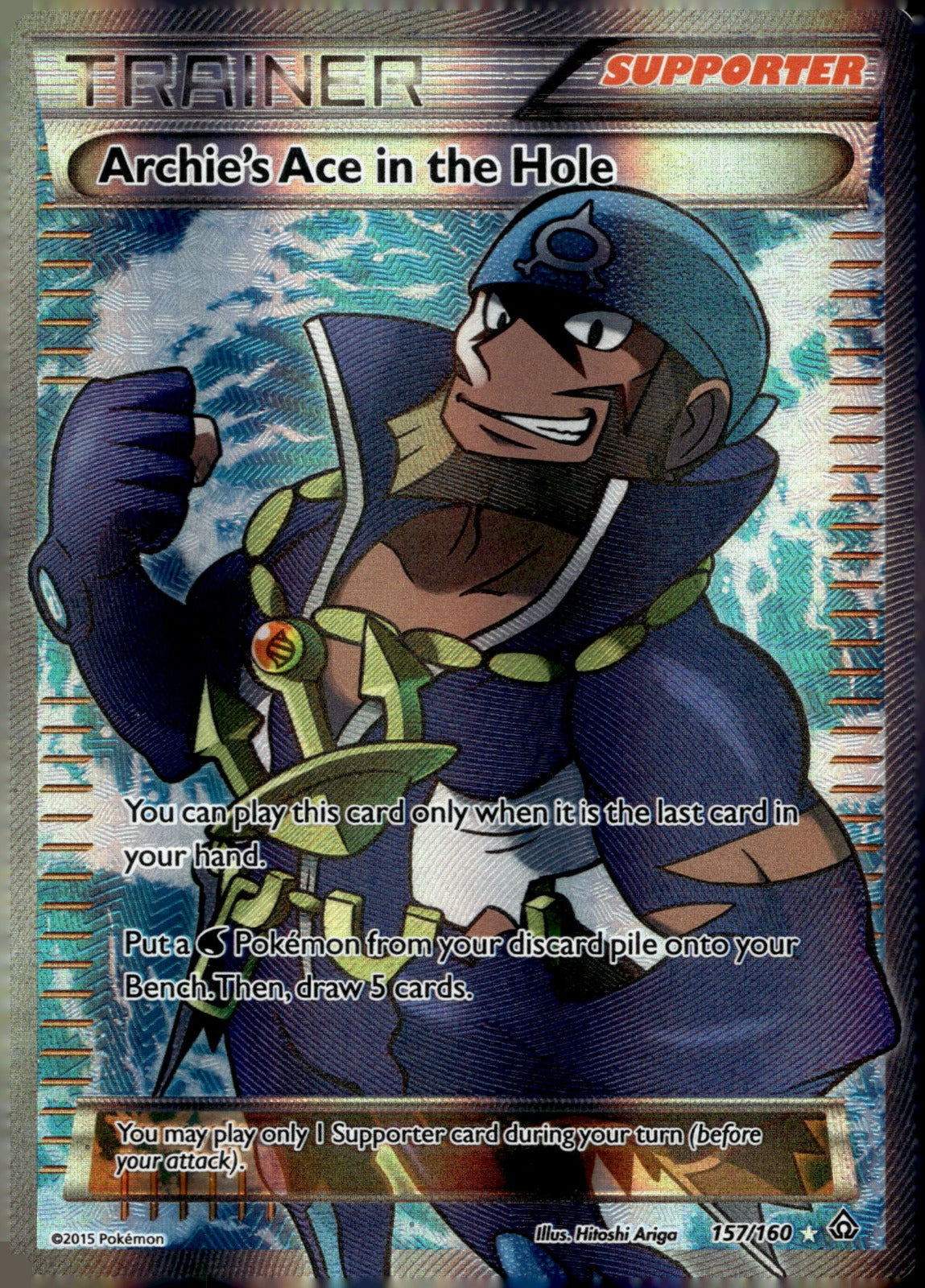 Archie's Ace in the Hole (157 Full Art) PRC 157/160 LP