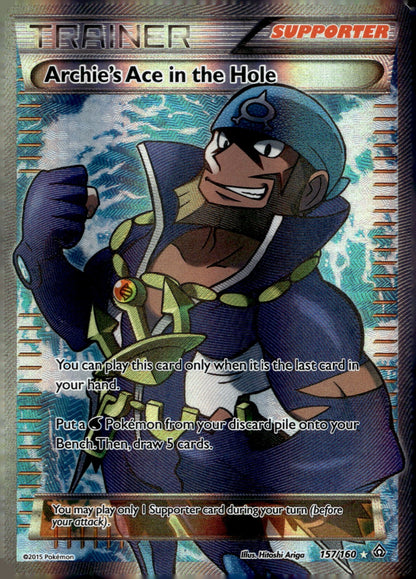 Archie's Ace in the Hole (157 Full Art) PRC 157/160 LP