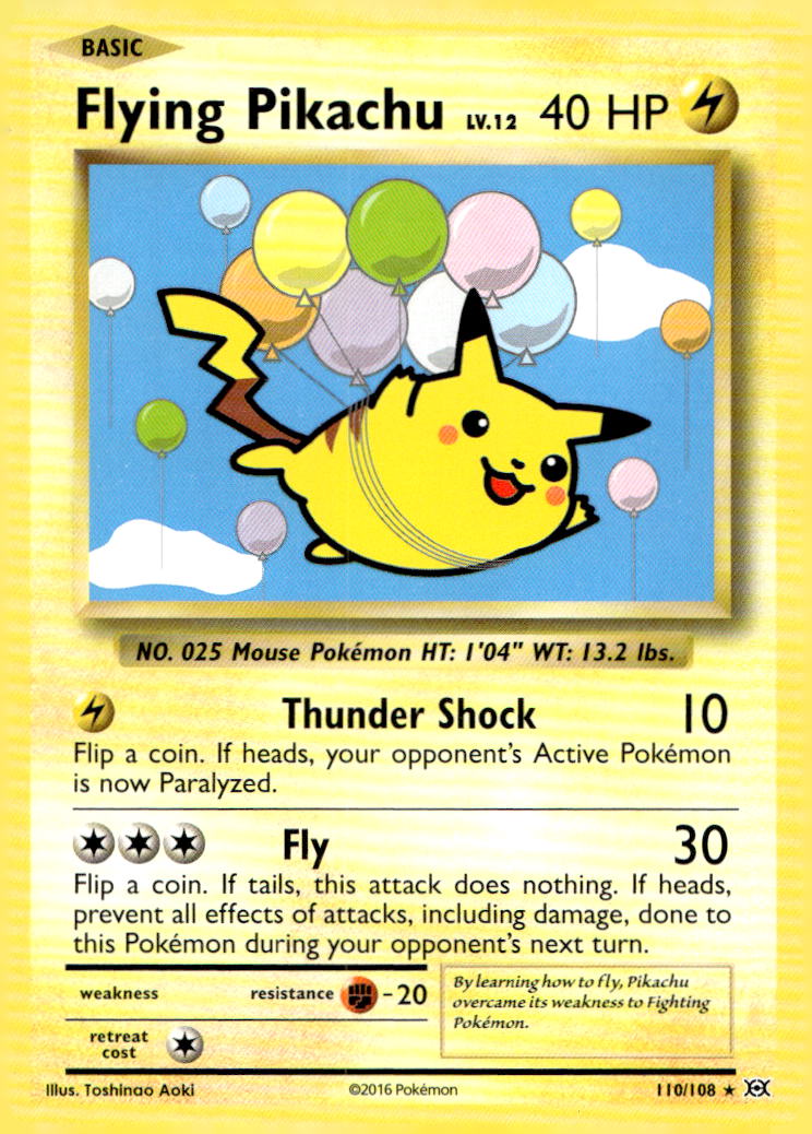 Flying Pikachu EVO 110/108 LP