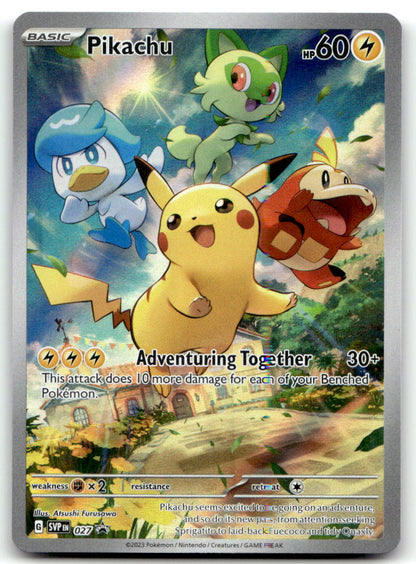 Pikachu SVP 027 NM