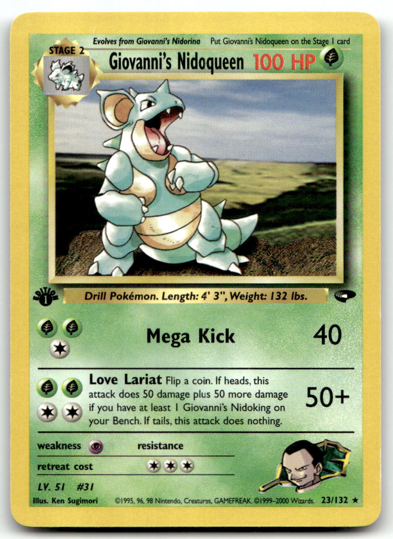 Giovanni's Nidoqueen G2 023/132 NM