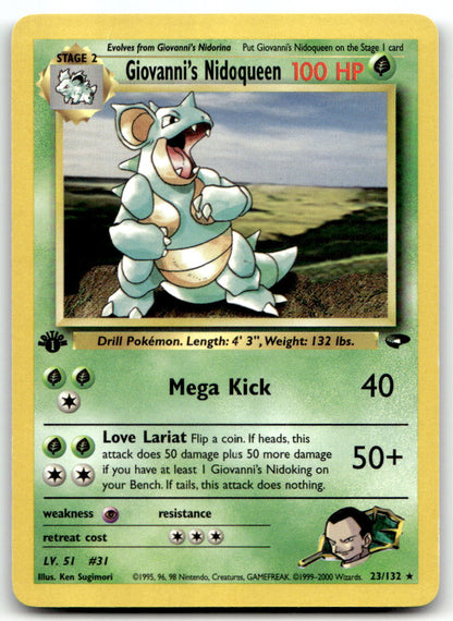 Giovanni's Nidoqueen G2 023/132 NM
