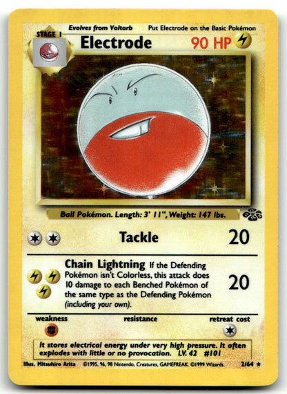 Electrode (2) JU 02/64 MP