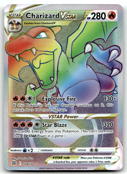 Charizard VSTAR (Secret) SWSH09 174/172 NM