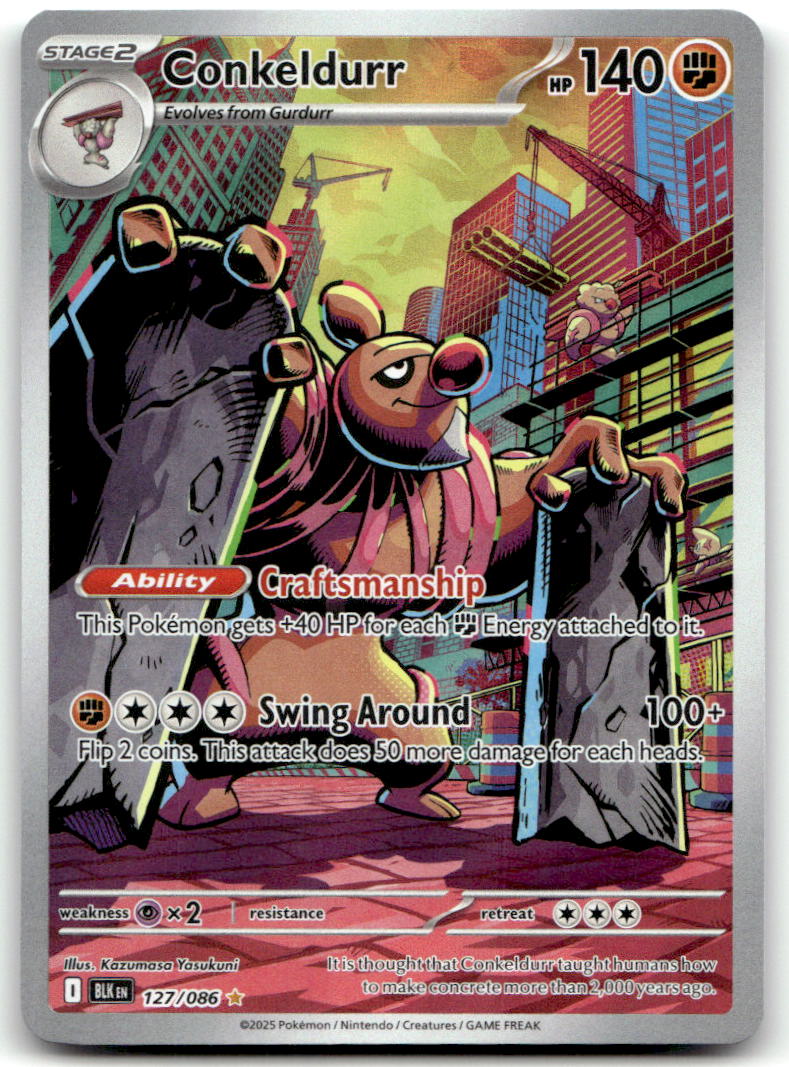 Conkeldurr BLK 127/086 NM