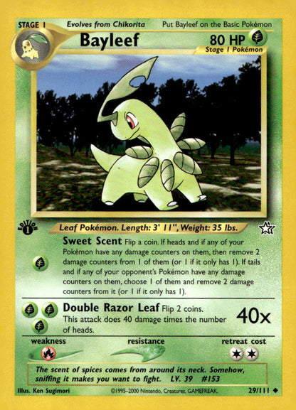 Bayleef (29) N1 029/111 NM
