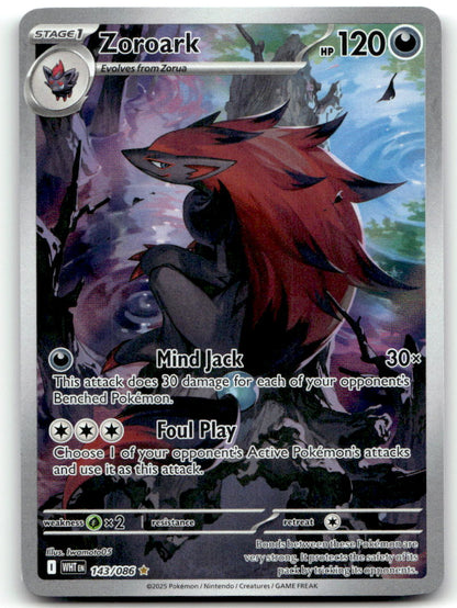 Zoroark WHT 143/086 NM