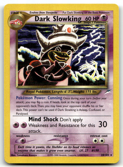 Dark Slowking N4 020/105 NM