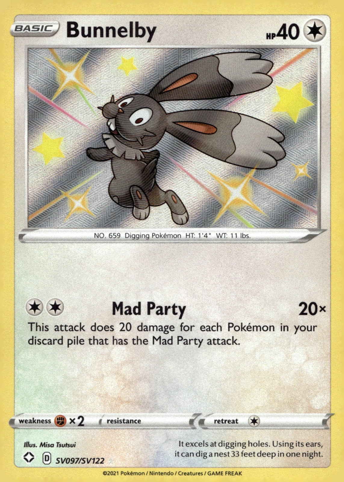 Bunnelby SHFSV SV097/SV122 NM