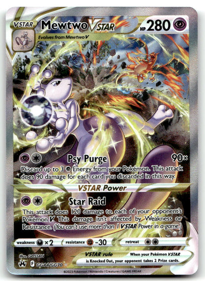 Mewtwo VSTAR CRZ:GG GG44/GG70 NM