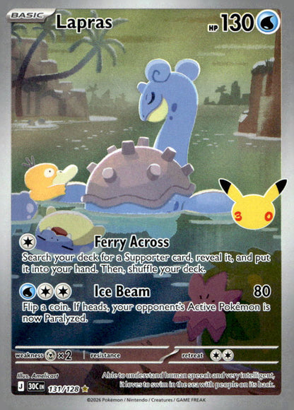 Lapras 30C 131/128 NM