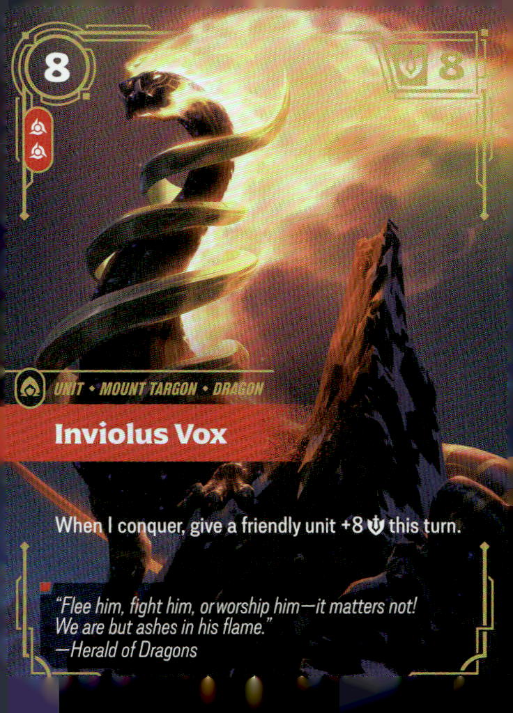 Inviolus Vox UNL 027/219 Epic NM