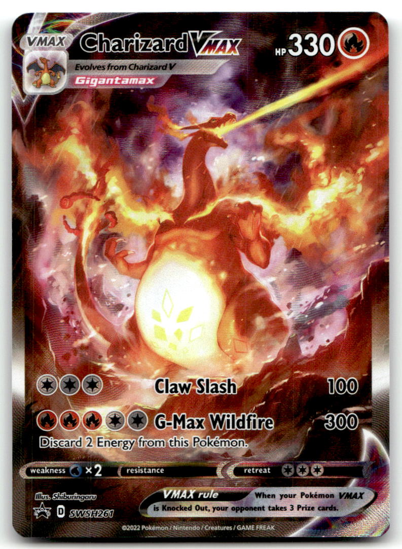 Charizard VMAX SWSD SWSH261 LP