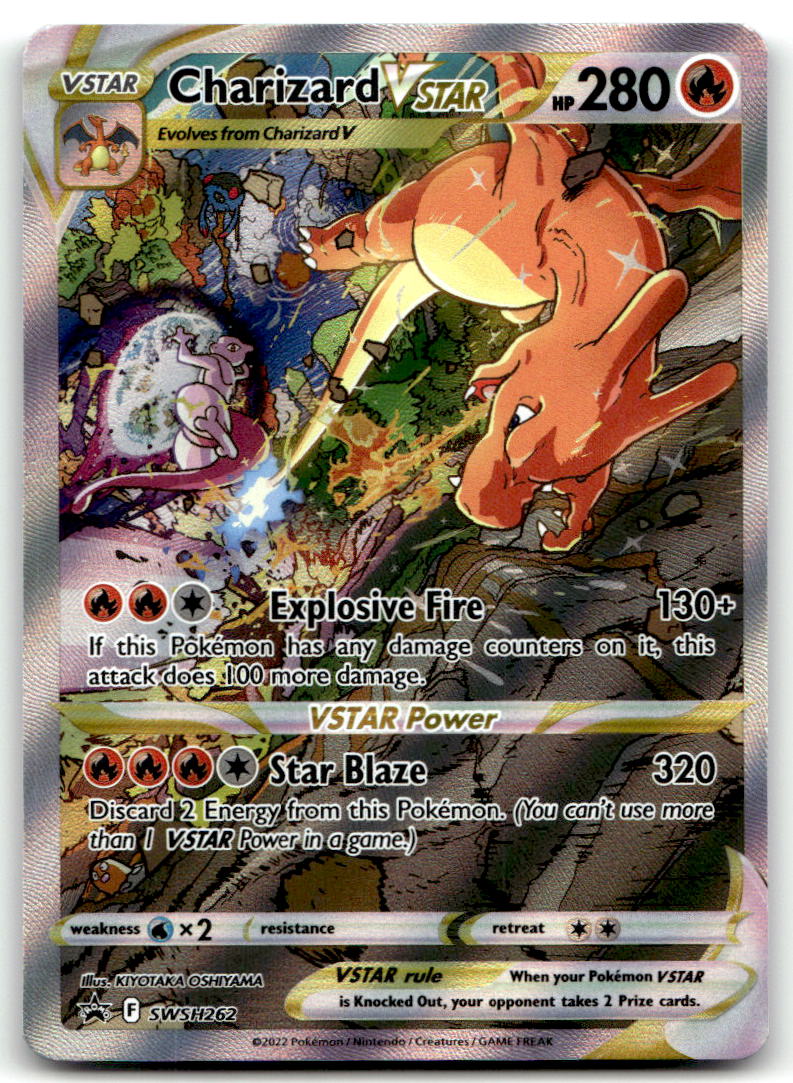 Charizard VSTAR - SWSD SWSH262 NM